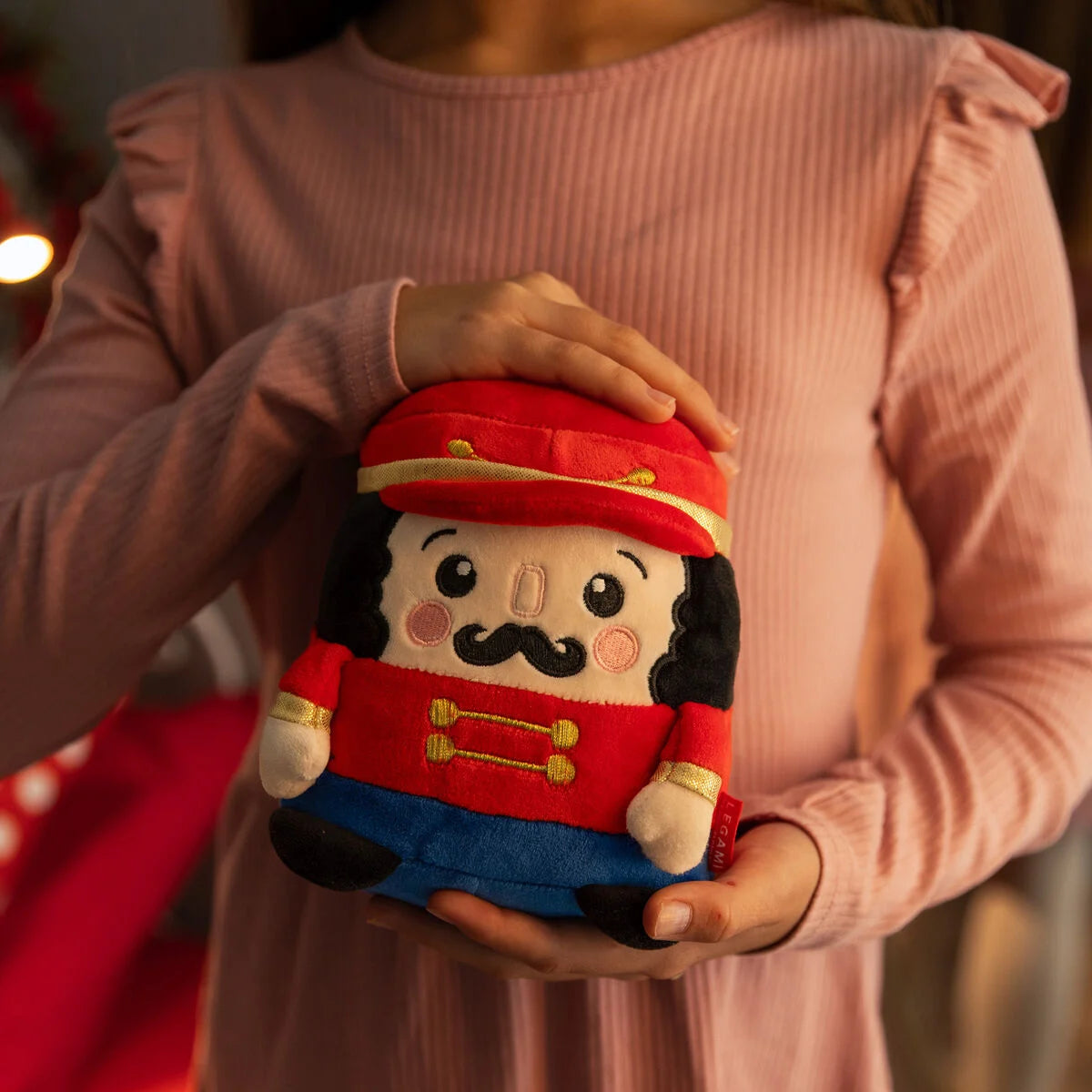 LEGAMI Mini Stuffed Toy Nutcracker - Super Soft! 15cm