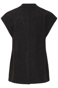 FRANSA Minta Waistcoat - Charcoal