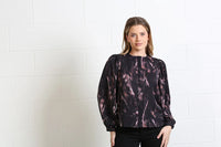 RANT & RAVE Naomi Top - Black Print