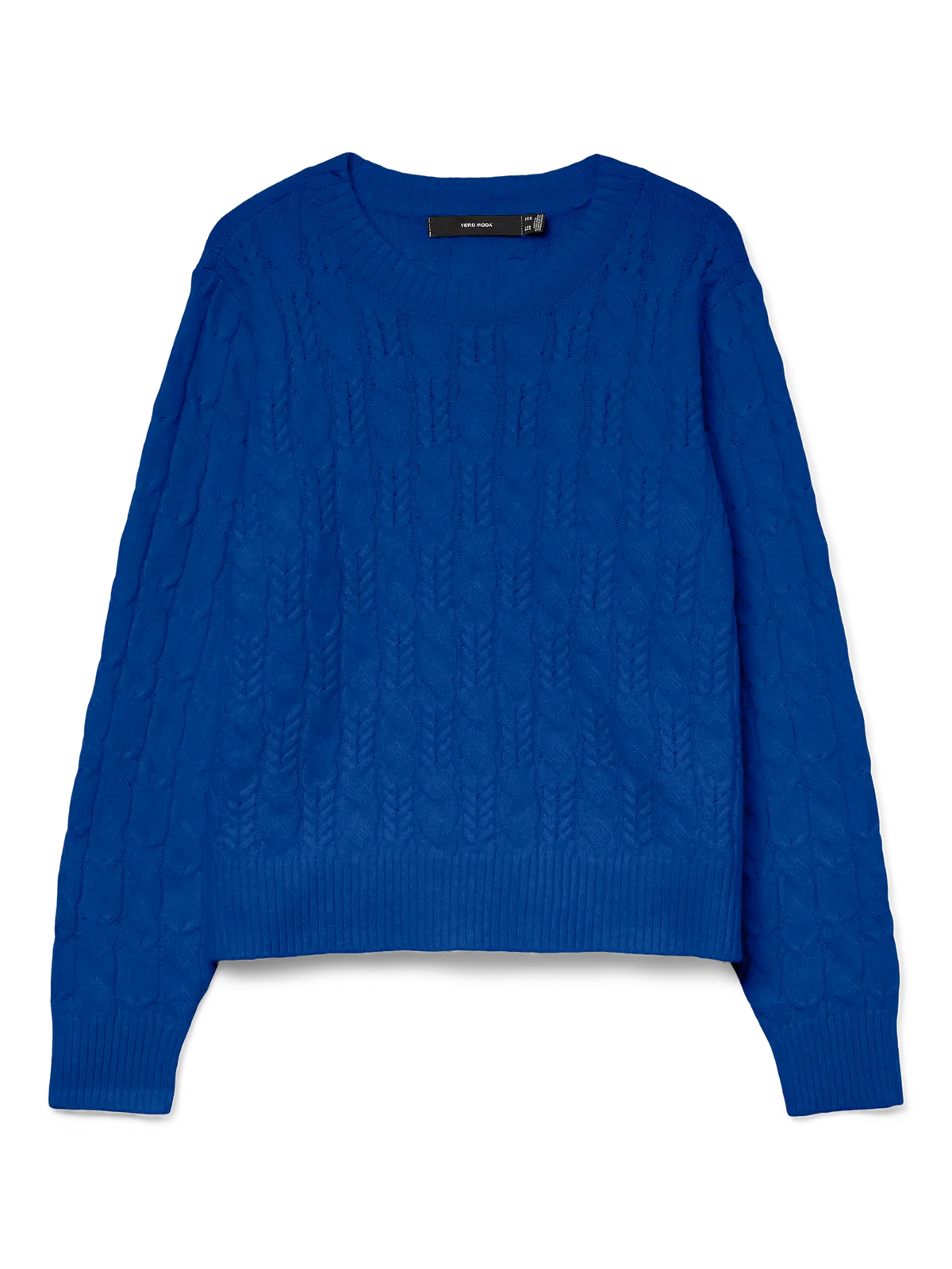 VERO MODA Aries Long Sleeve O-Neck- Blue