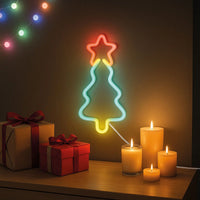 LEGAMI Neon-Effect LED Lamp - Xmas Tree - It's a Sign