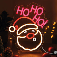 LEGAMI Neon-Effect LED Lamp - Santa Claus - It's a Sign