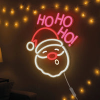 LEGAMI Neon-Effect LED Lamp - Santa Claus - It's a Sign