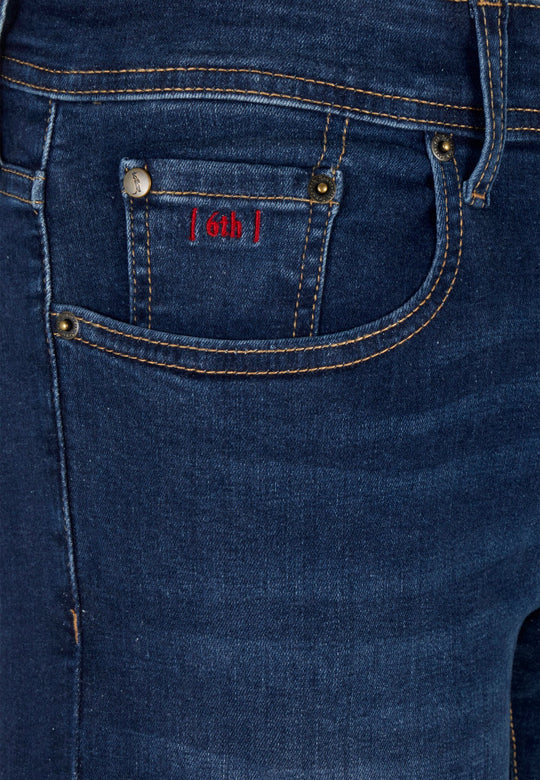 6th SENSE Nevada Straight Jean - Denim
