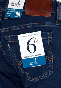 6th SENSE Nevada Straight Jean - Denim