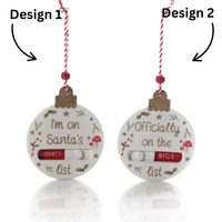 LANGS Naughty or Nice Changeable Hangers