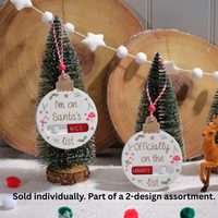 LANGS Naughty or Nice Changeable Hangers