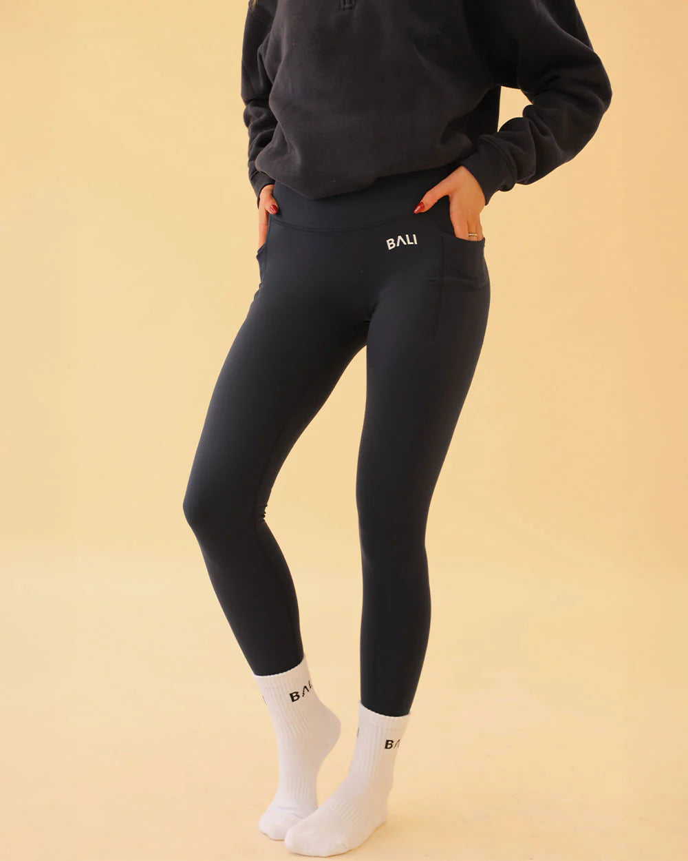 BALI Origin leggings With Pockets - Navy