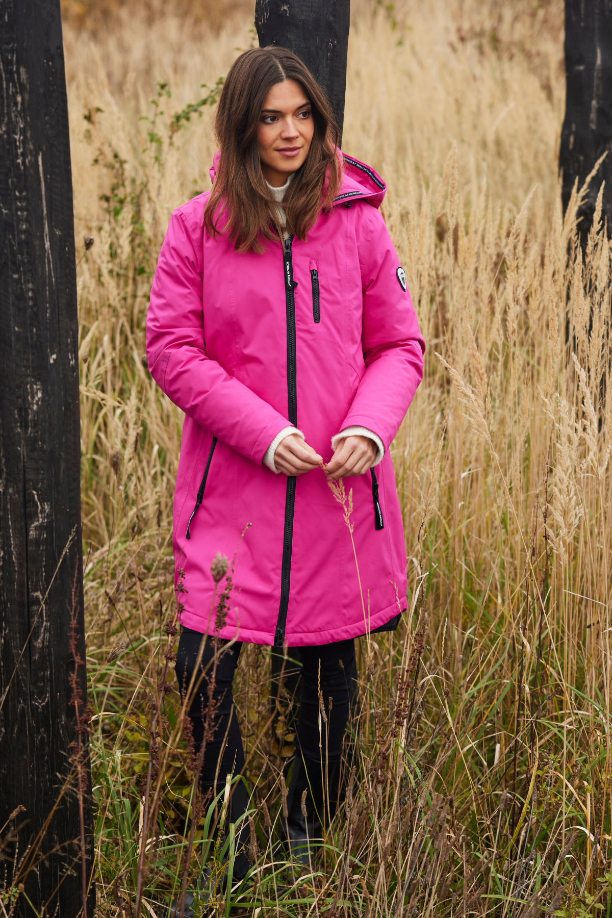 NORMANN Waterproof Hooded Raincoat - Pink