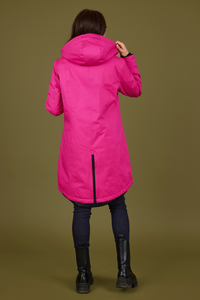 NORMANN Waterproof Hooded Raincoat - Pink