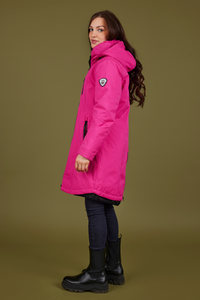 NORMANN Waterproof Hooded Raincoat - Pink
