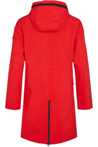 NORMANN Waterproof Hooded Raincoat - Red