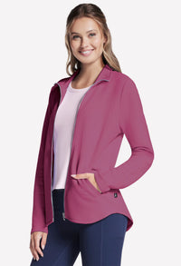 SKECHERS Go Walk Shine Jacket - Rose