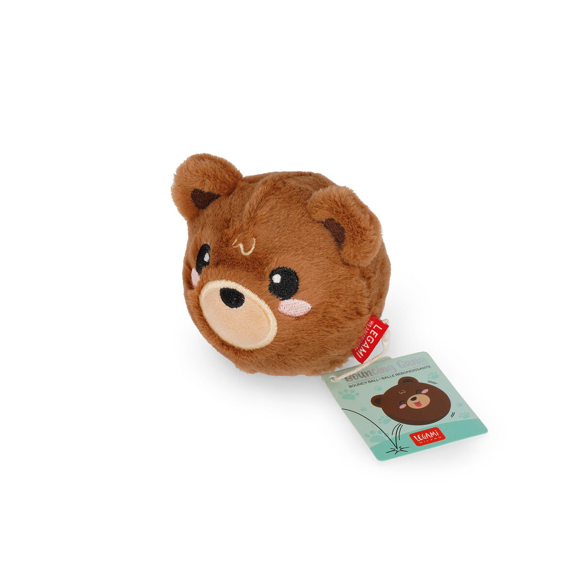 LEGAMI Bouncy Ball - Teddy Bear - Bouncing Gang