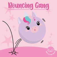 LEGAMI Bouncy Ball - Unicorn - Bouncing Gang