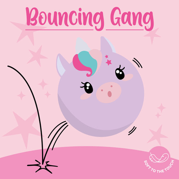 LEGAMI Bouncy Ball - Unicorn - Bouncing Gang