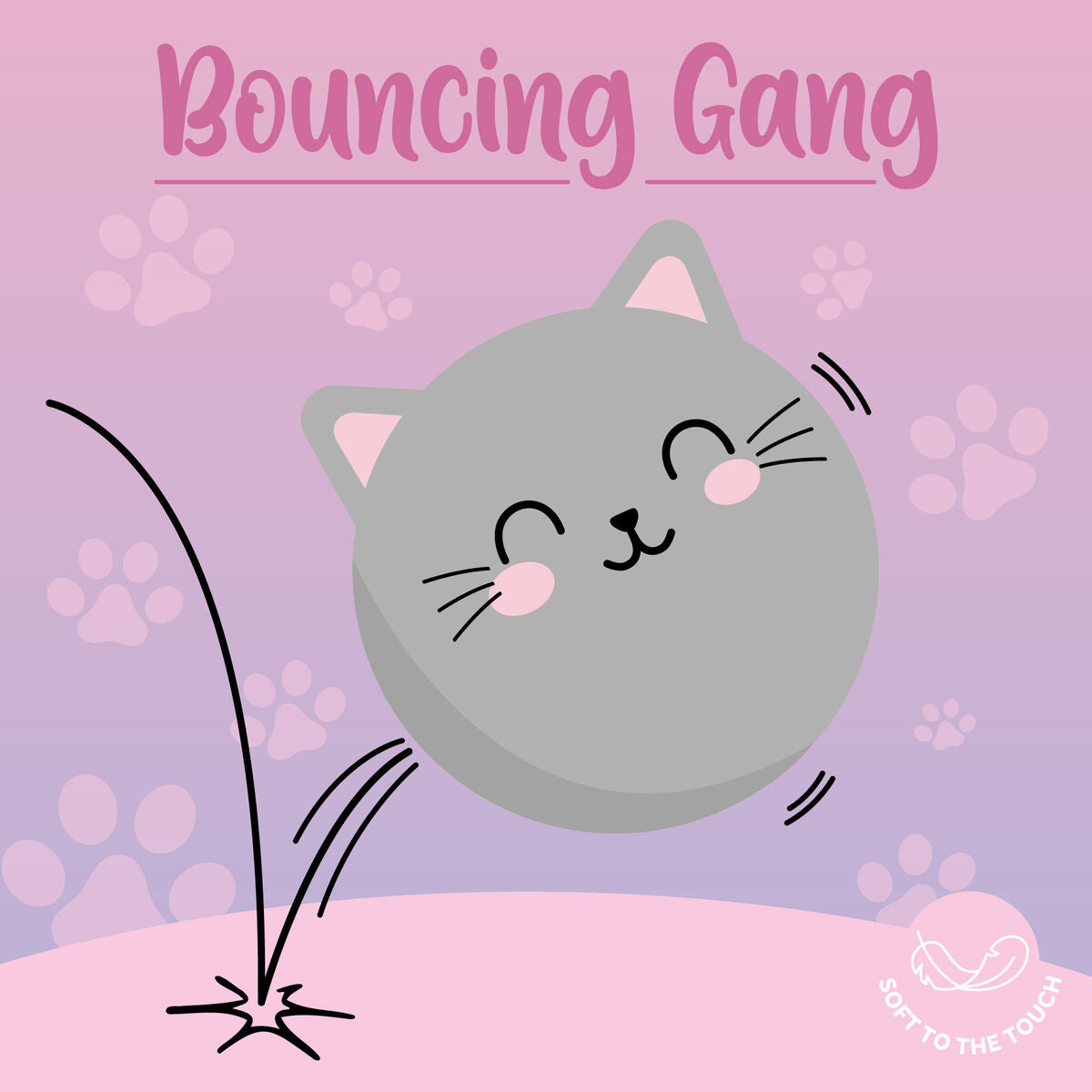 LEGAMI Bouncy Ball - Kitty - Bouncing Gang