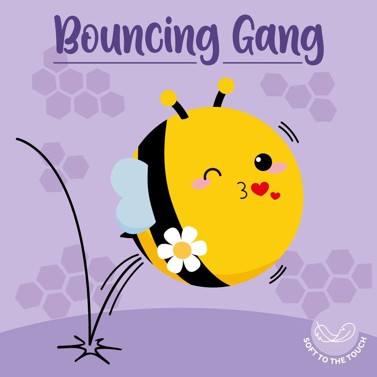 LEGAMI Bouncy Ball - Bee - Bouncing Gang