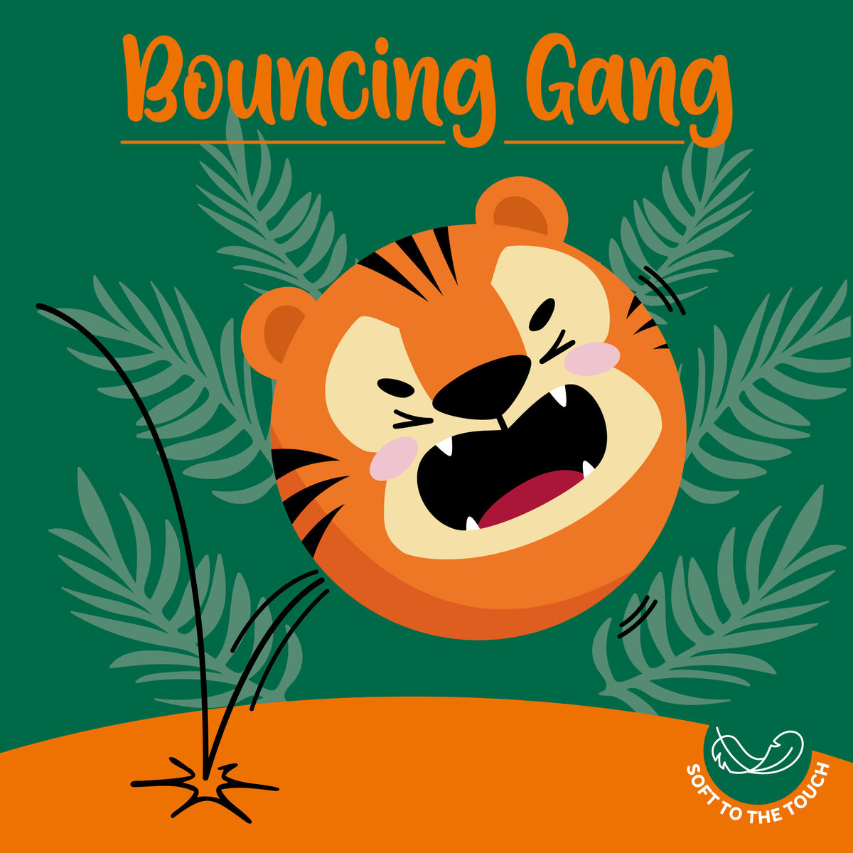 LEGAMI Bouncy Ball - Tiger - Bouncing Gang