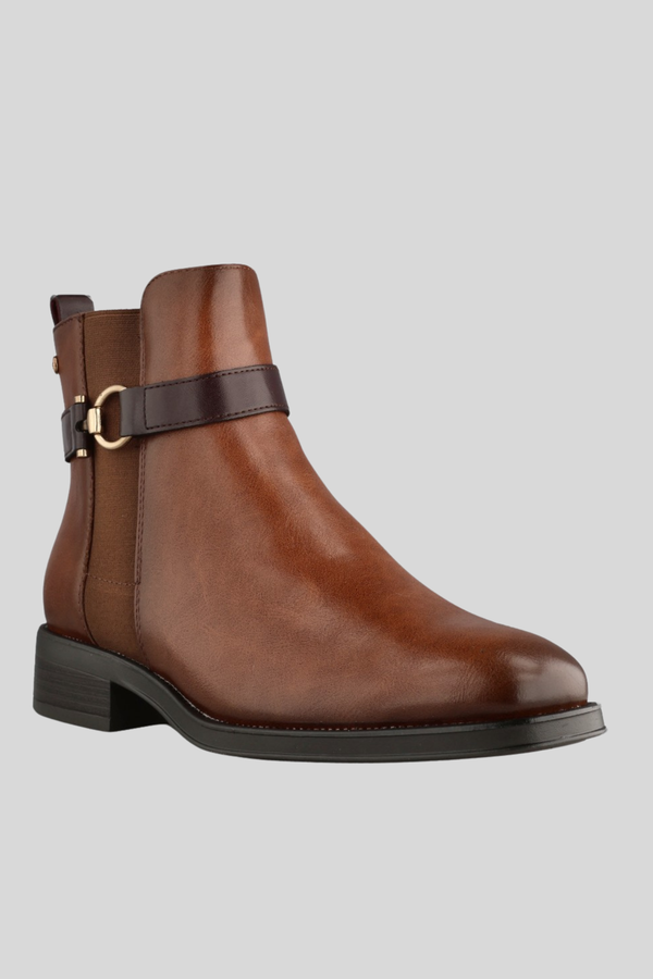 PATRIZIO COMO Inferiore Ankle Boots - Caramel