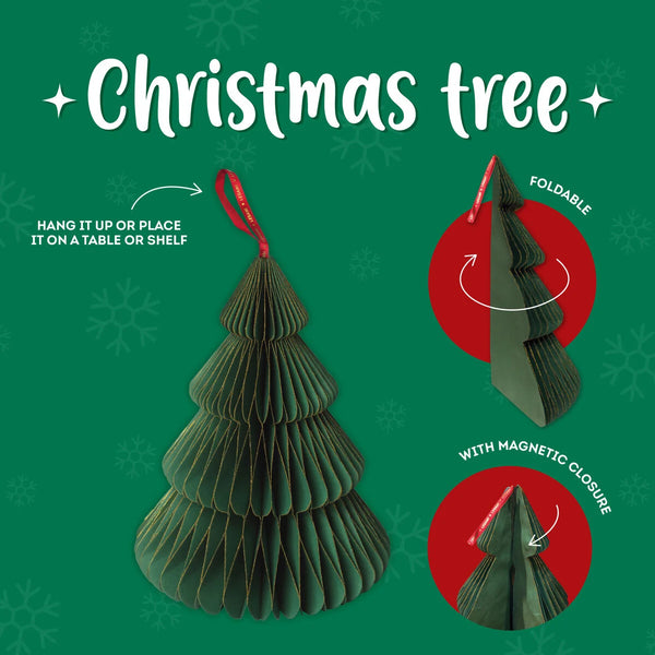 LEGAMI Foldable Paper Christmas Tree