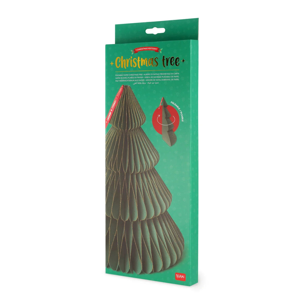 LEGAMI Foldable Paper Christmas Tree
