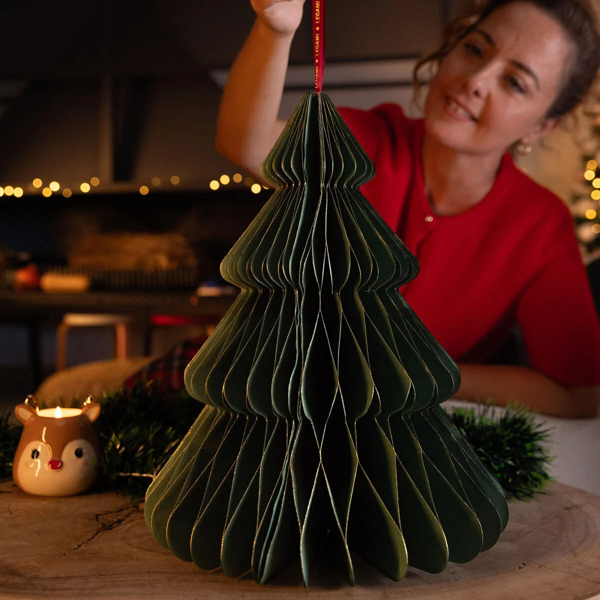 LEGAMI Foldable Paper Christmas Tree