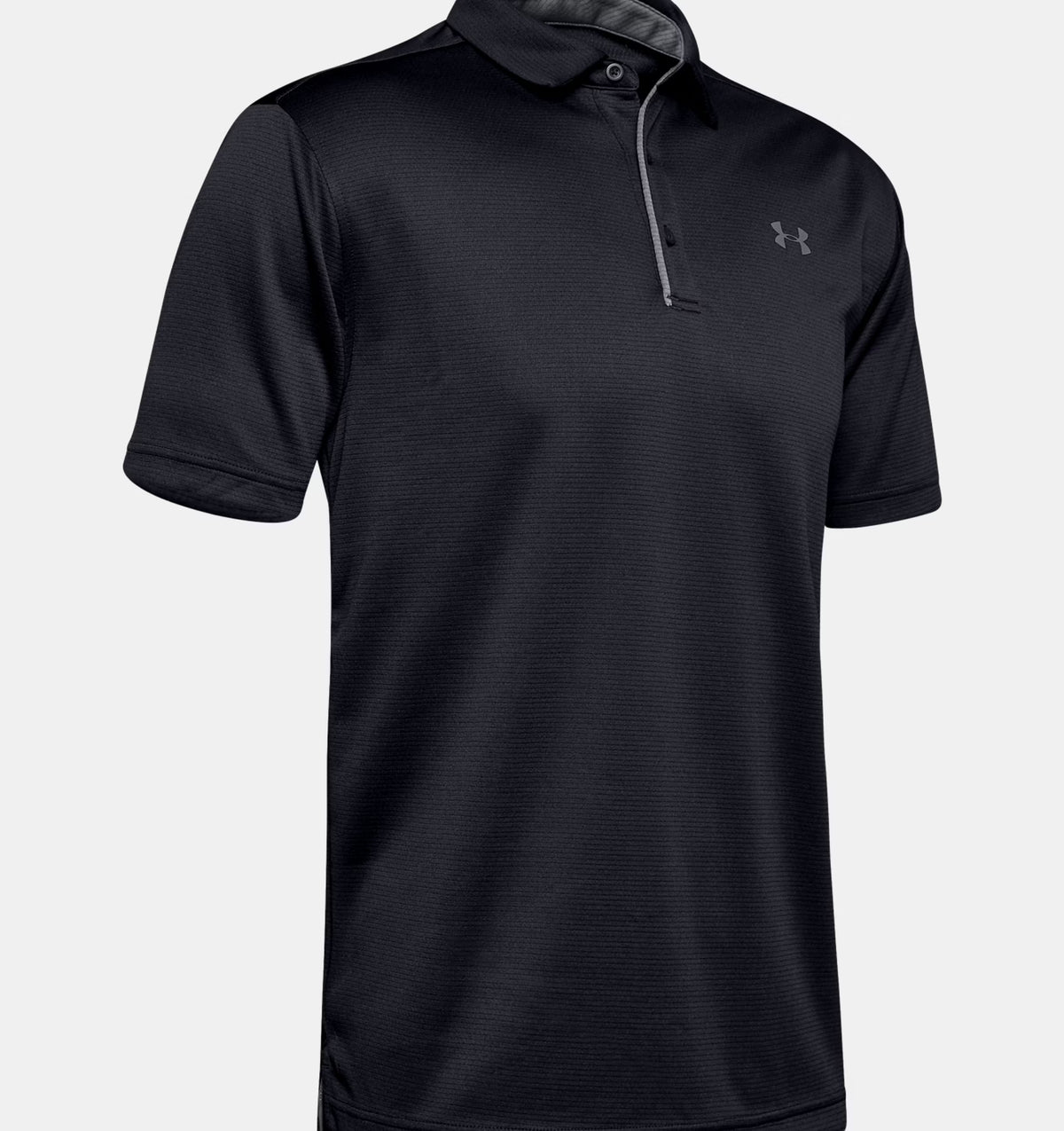 UNDER ARMOUR Men's Tech Polo - Black