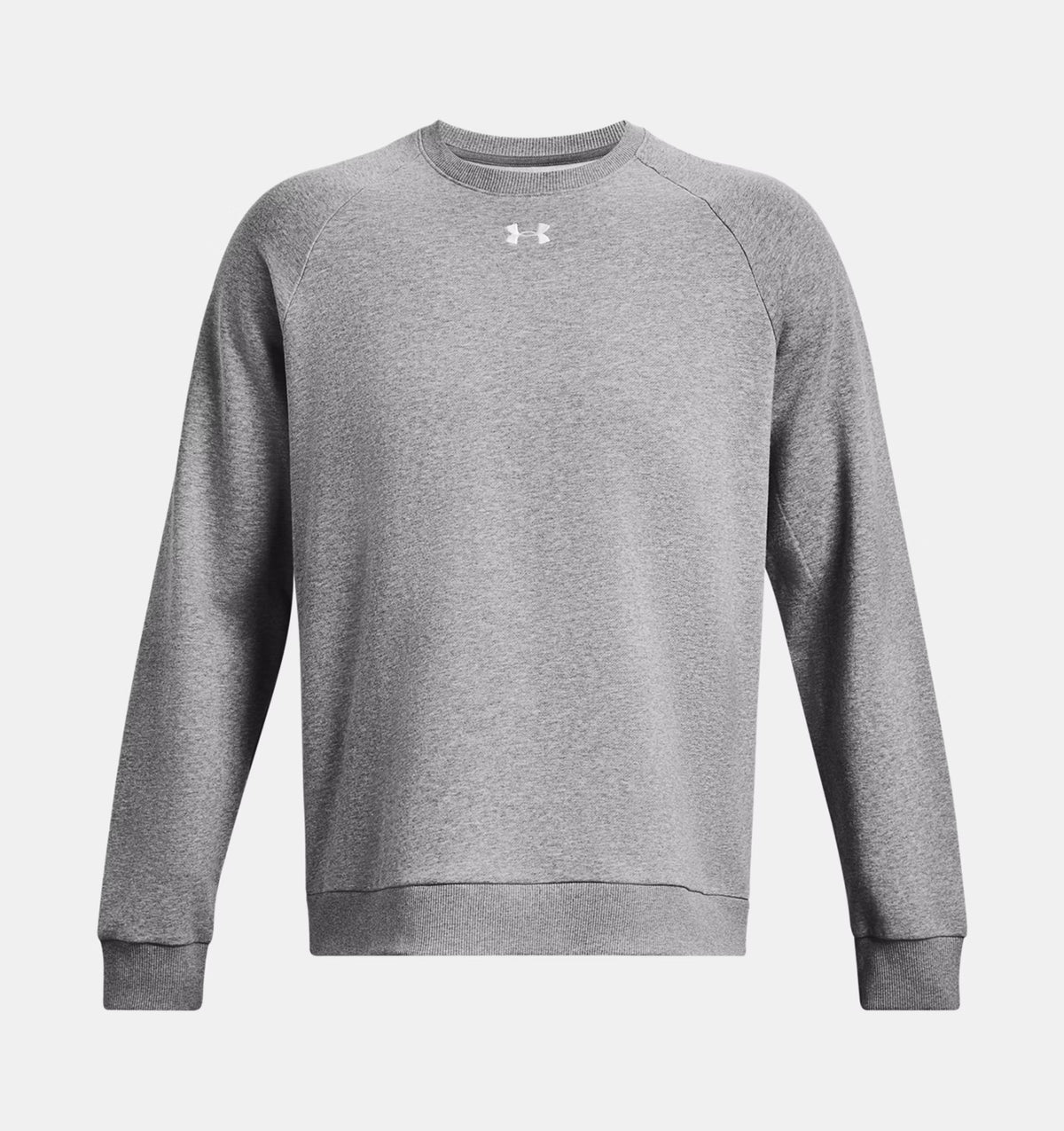 UNDER ARMOUR Men's Rival Fleece Crew Neck Sweater - Grey