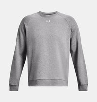 UNDER ARMOUR Men's Rival Fleece Crew Neck Sweater - Grey