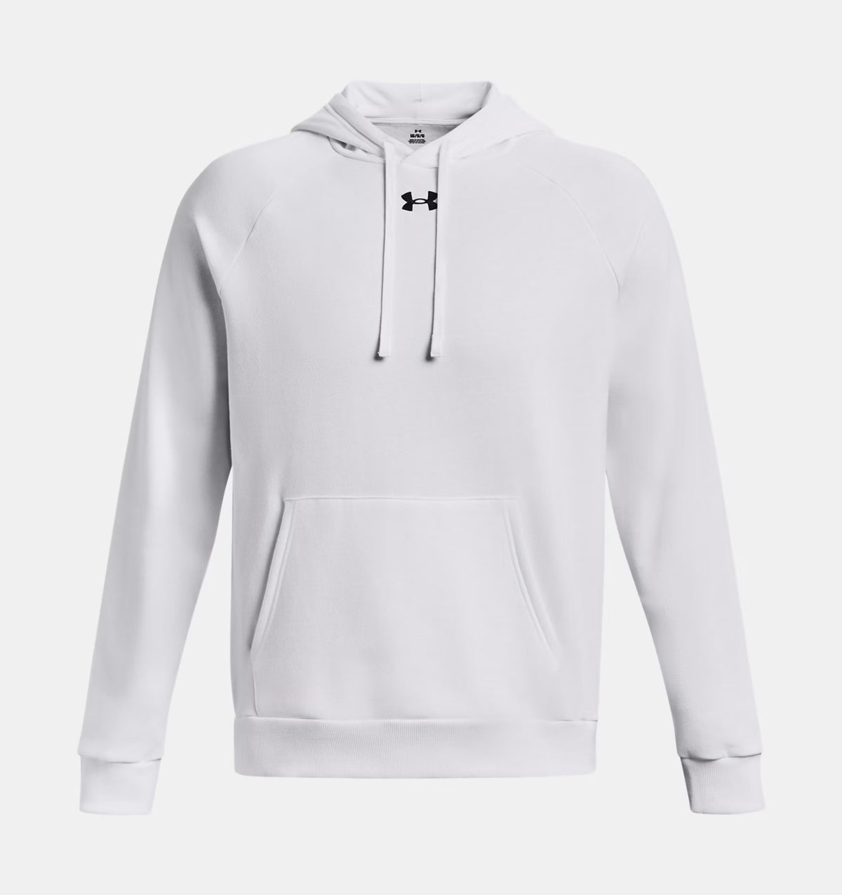 UNDER ARMOUR Men's Rival Fleece Hoodie - White