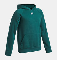 UNDER ARMOUR Boys' Rival Fleece Hoodie - Teal