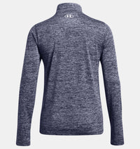UNDER ARMOUR Women's Tech Twist Half Zip - Navy