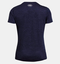UNDER ARMOUR Women's Tech Twist V-Neck T-Shirt - Navy