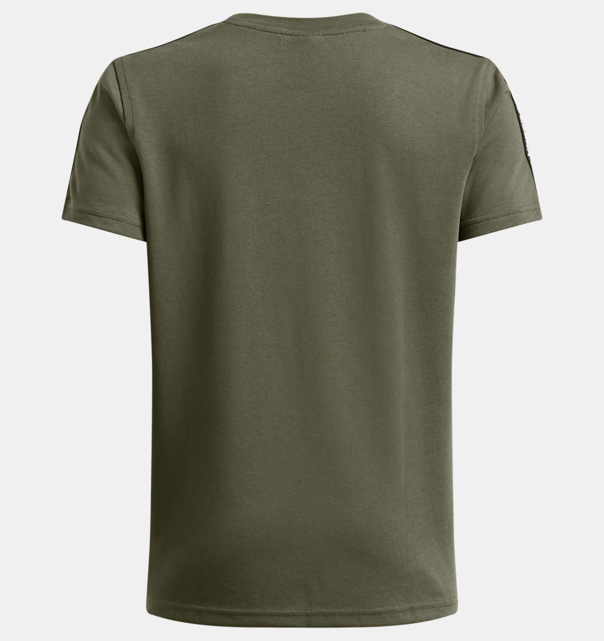 UNDER ARMOUR Boys' Sportstyle Taped T-Shirt - Olive Green