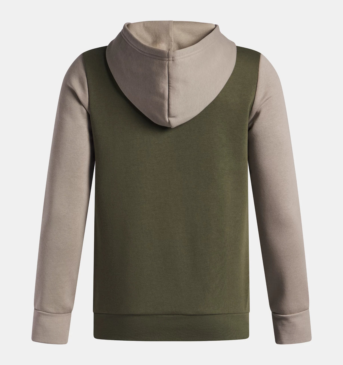 UNDER ARMOUR Boys' Rival Fleece Colorblock Hoodie - Green