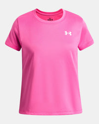 UNDER ARMOUR Girl's Tech T-Shirt - Pink