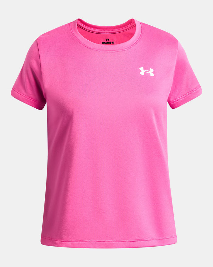 UNDER ARMOUR Girl's Tech T-Shirt - Pink