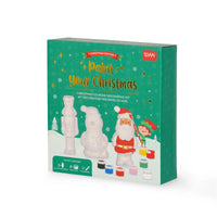 LEGAMI Christmas Figurine Decorating Kit - Paint Your Christmas