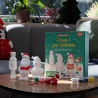 LEGAMI Christmas Figurine Decorating Kit - Paint Your Christmas
