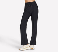 SKECHERS Women's Go Luxe Rib Pants - Black