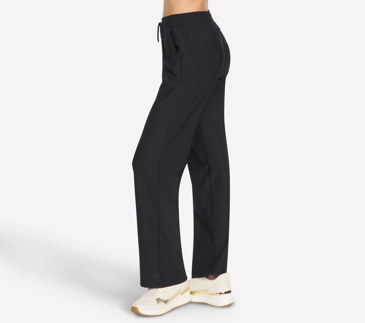 SKECHERS Women's Go Luxe Rib Pants - Black