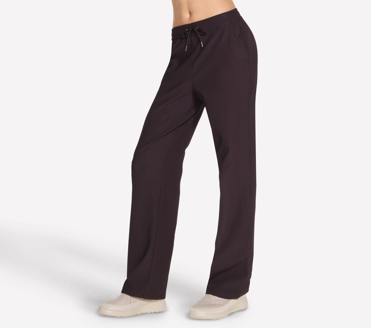 SKECHERS Women's Go Luxe Rib Pants - Brown