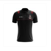 CLG An Clochan Liath - Dungloe GAA Adult Polo Shirt - Black