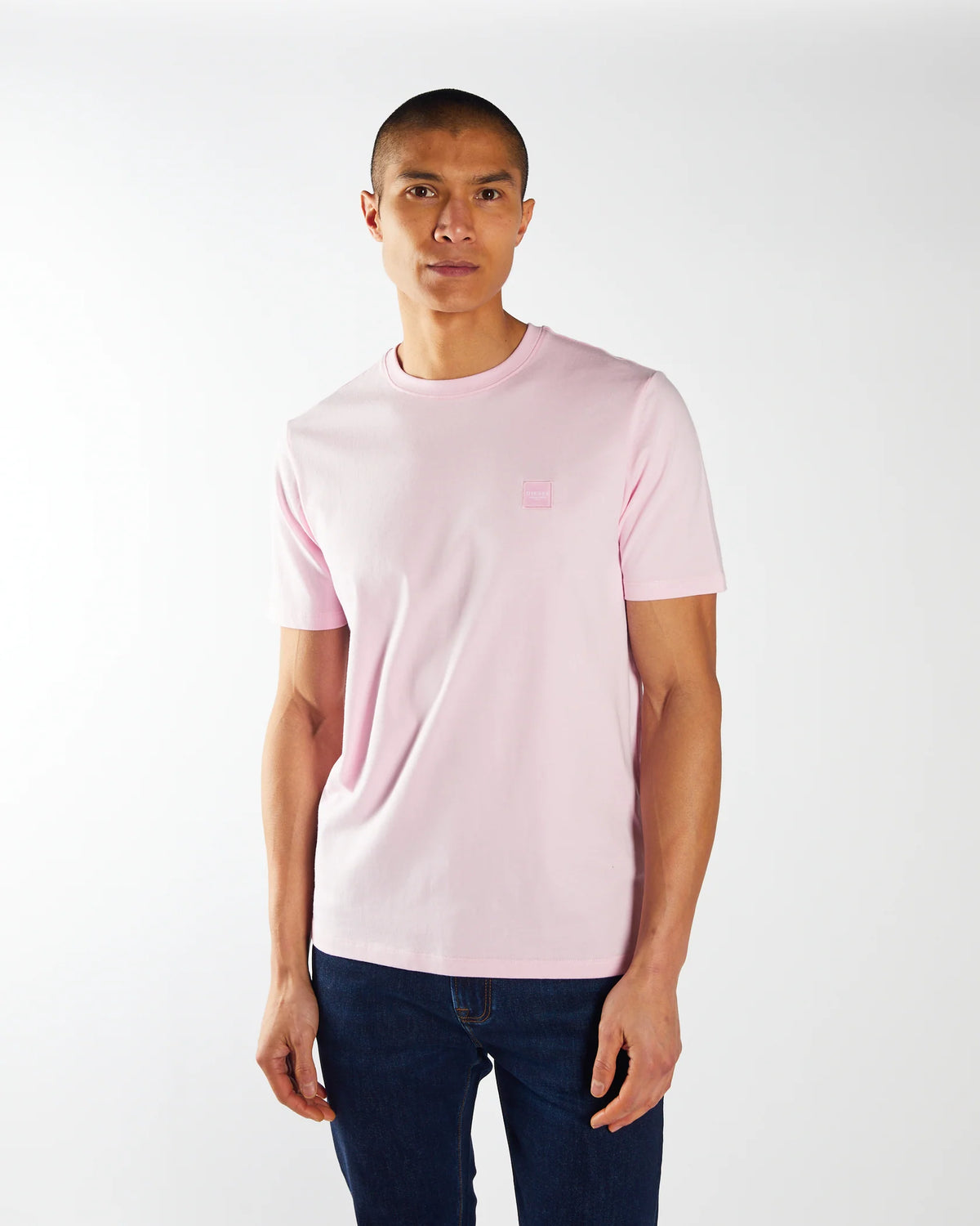 DIESEL Reed O-Neck T-Shirt - Pink