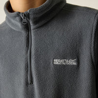 REGATTA Boy's Hot Shot II Half Zip Fleece - Grey