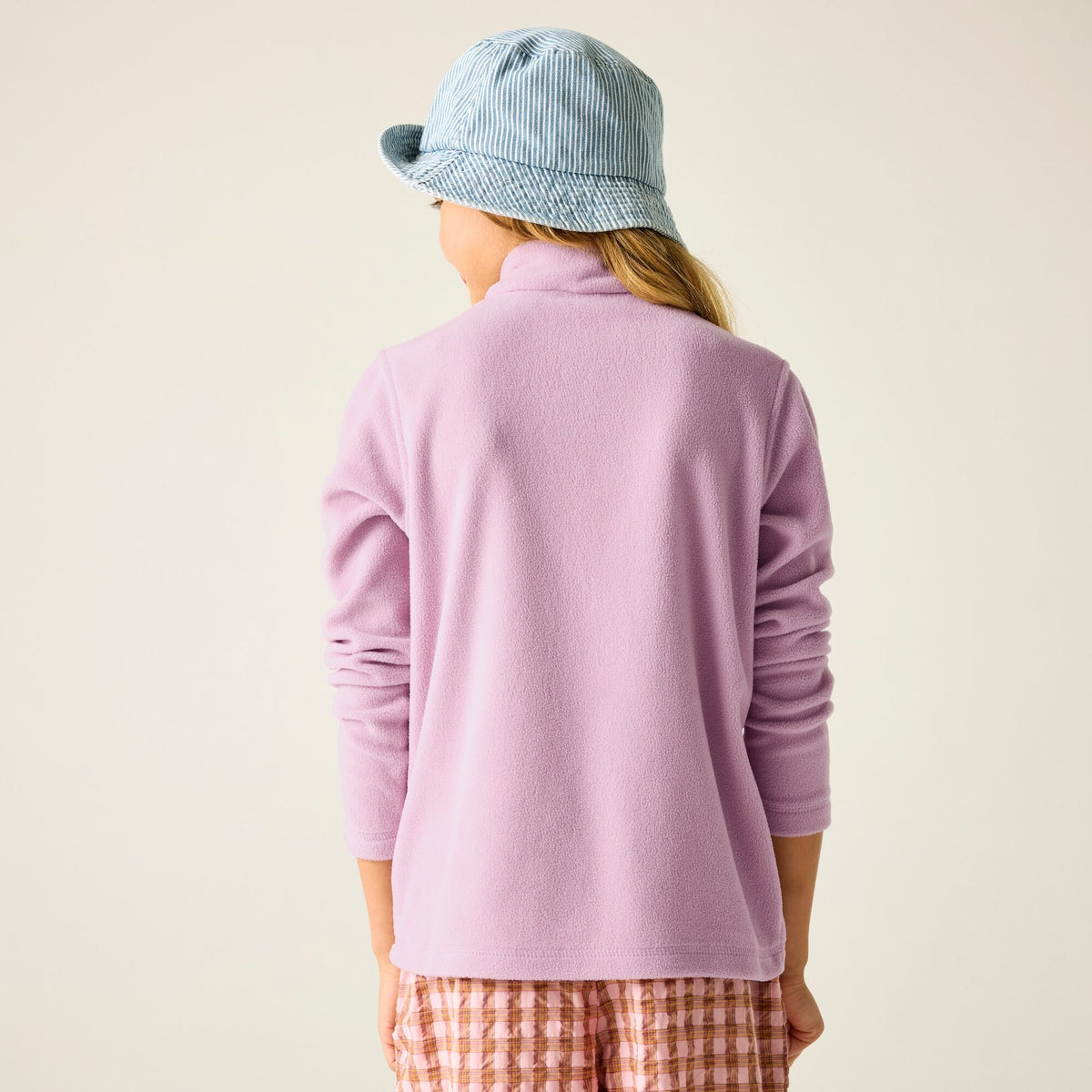 REGATTA Girls' Hot Shot II Half Zip Fleece - Lilac