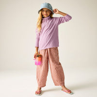 REGATTA Girls' Hot Shot II Half Zip Fleece - Lilac