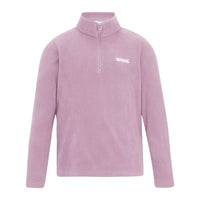 REGATTA Girls' Hot Shot II Half Zip Fleece - Lilac