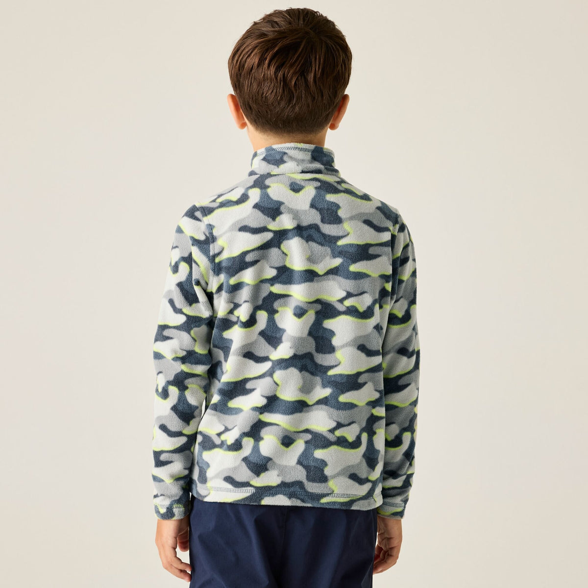 REGATTA Boy's Hot Shot II Half Zip Fleece - Camo